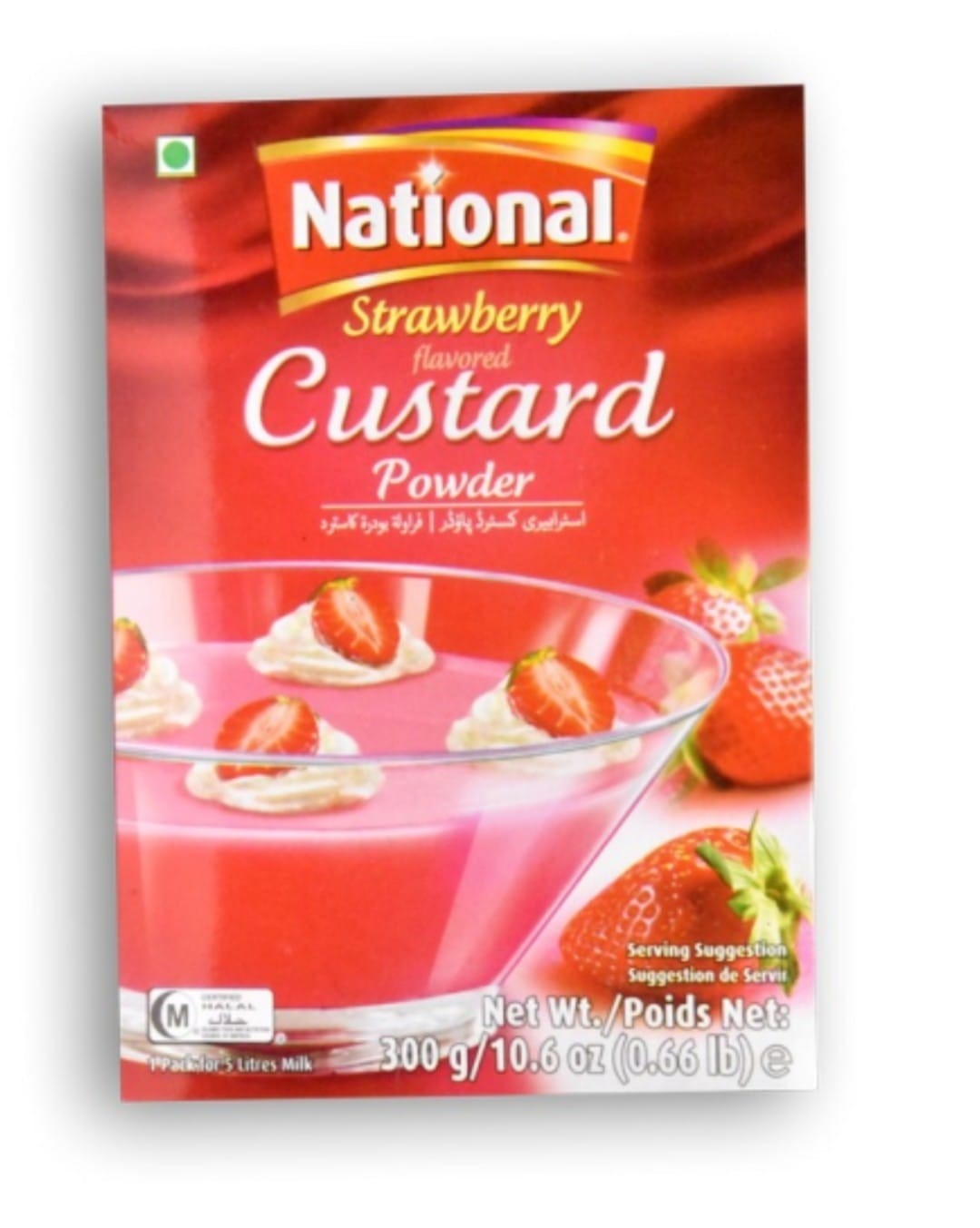 Custard powder strawberry 300g 